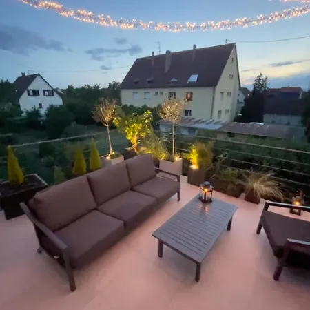 Colmar Terrasse 10min Centre Apartment