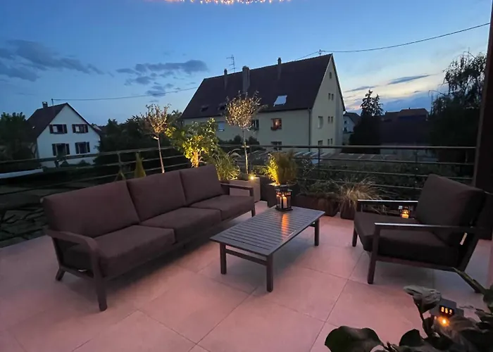 Colmar Terrasse 10min Centre *