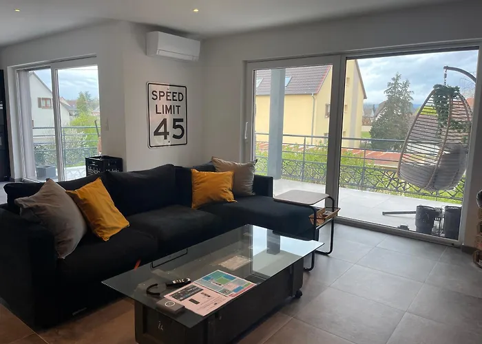 Colmar Terrasse 10min Centre